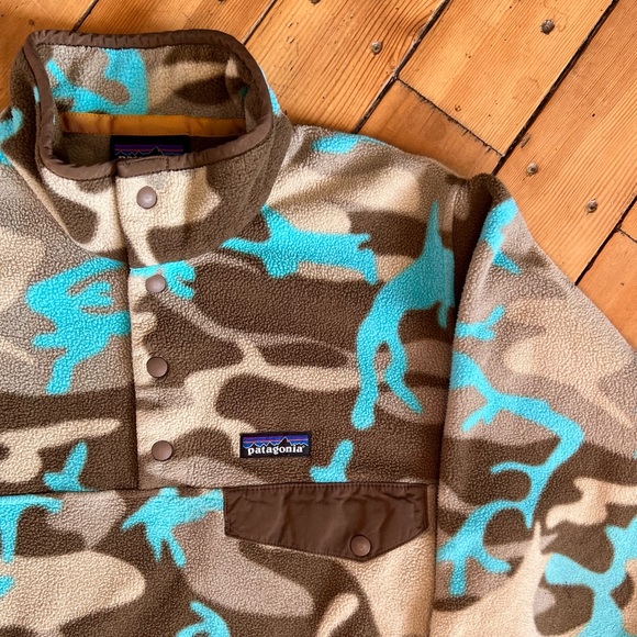 Patagonia Synchilla Snap-T fleece- Camo - Picture 2 of 6